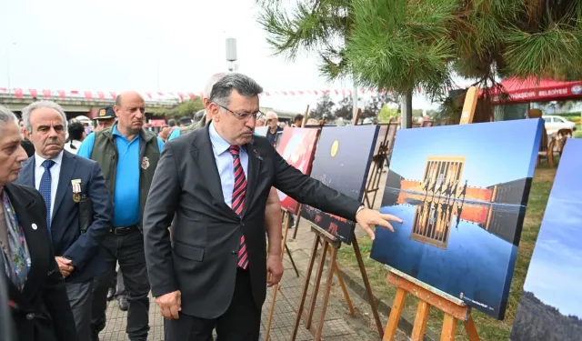 Trabzon'da Gaziler Haftası fotoğraf sergisi açıldı