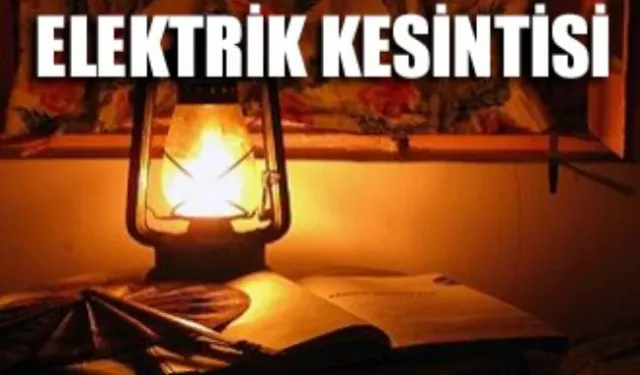 Beypazarı'nda 5 Ekim'de planlı elektrik kesintisi