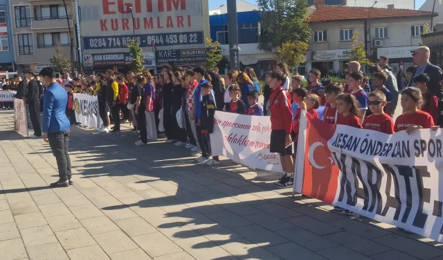 Keşan'da Amatör Spor Haftası kortejle başladı