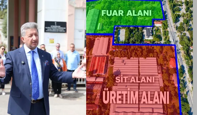 Nazilli TSO Başkanı Arslan: '62 dönümlük alan sit kapsamında değil'