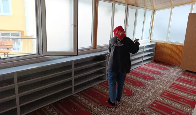 Ordu'nun camilerinde temizlik mesaisi
