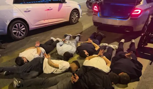 Polisi takip ettiler, operasyondan kaçamadılar! 8 gözaltı