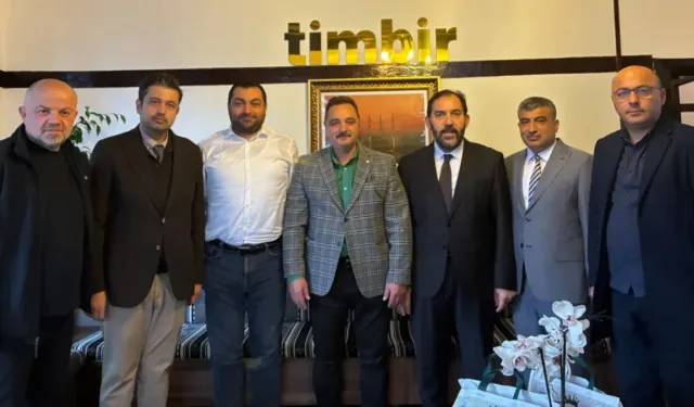 TİMBİR'e yeni genel merkezinde hayırlı olsun ziyareti