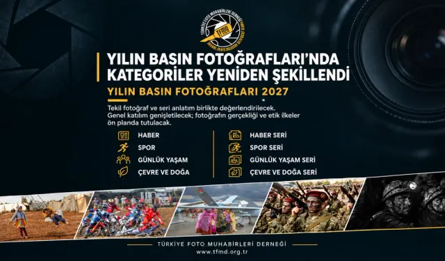 Yılın Basın Fotoğrafları 2027'de kategoriler yeniden şekilleniyor