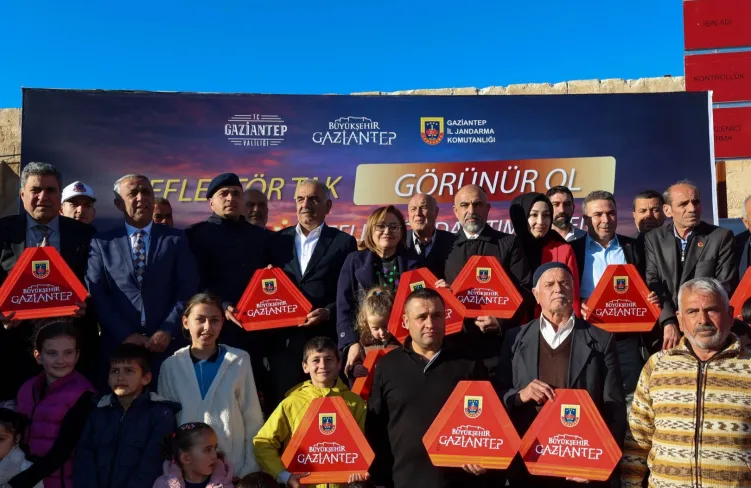 Gaziantep'te reflektör seferberliği