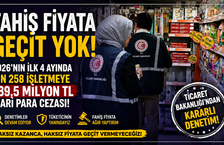 Fahiş Fiyata Geçit Yok: Bakanlıktan 1.258 İşletmeye Dev Ceza!