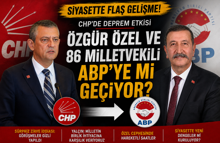 Özgür Özel ve 86 Milletvekili ABP'ye mi Geçiyor?