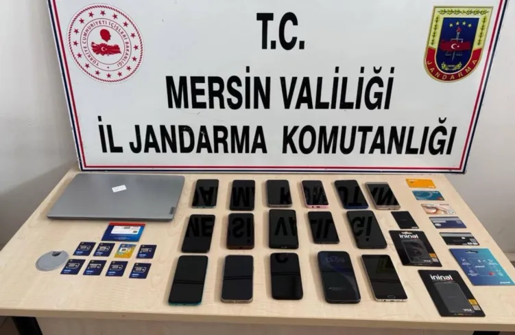 Mersin'de sosyal medya dolandırıcılığına 18 tutuklama