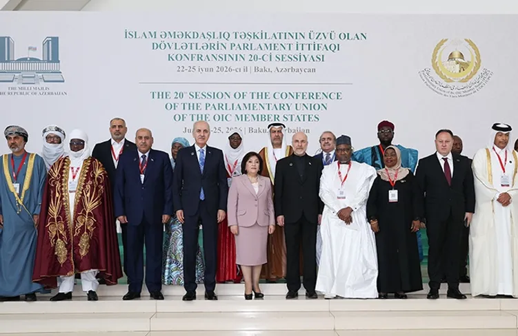 TBMM Başkanı Numan Kurtulmuş Bakü'de İSİPAB 20. Konferansı'na Katıldı