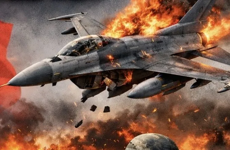 Yalova'da F-16 kazası! Pilot atlayarak kurtuldu