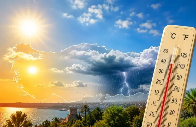 Meteoroloji'den sağanak uyarısı: Sıcaklıklar mevsim normallerinin üzerinde