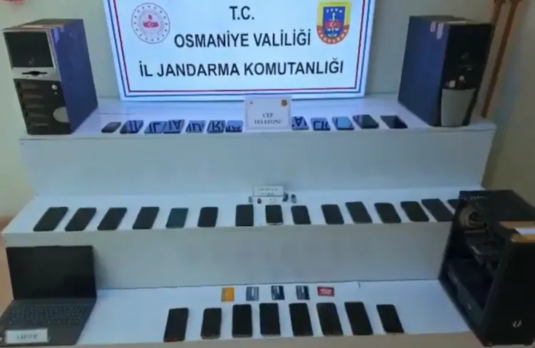 Osmaniye merkezli yasa dışı bahis operasyonuna 59 gözaltı