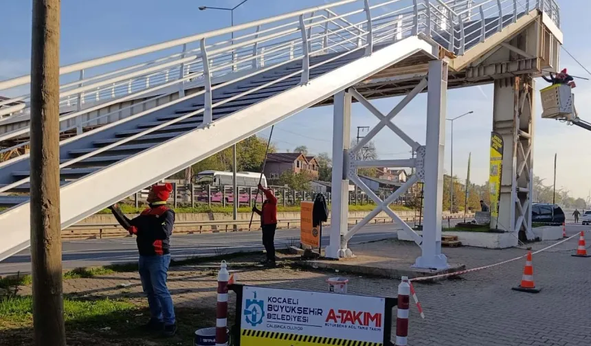 Kocaeli'de 2025'te 3 bin 215 onarım çalışması yapıldı