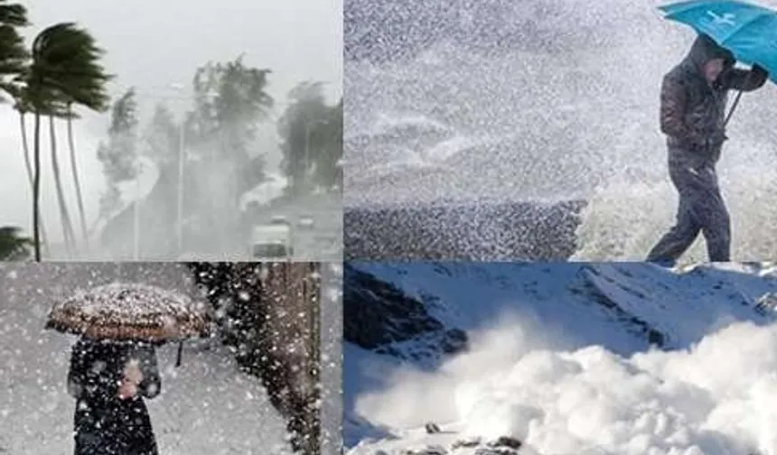 Ege ve Akdeniz'e sel uyarısı!