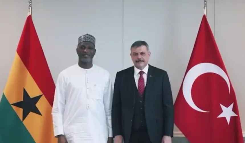 Bakan Çiftçi, Ganalı mevkidaşını ağırladı