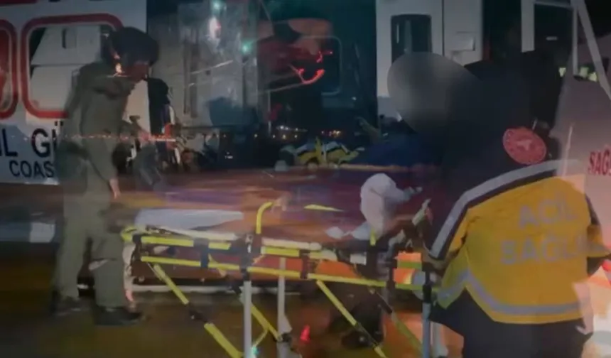 Balıkesir'de Sahil Güvenlik'ten sağlık tahliyesi