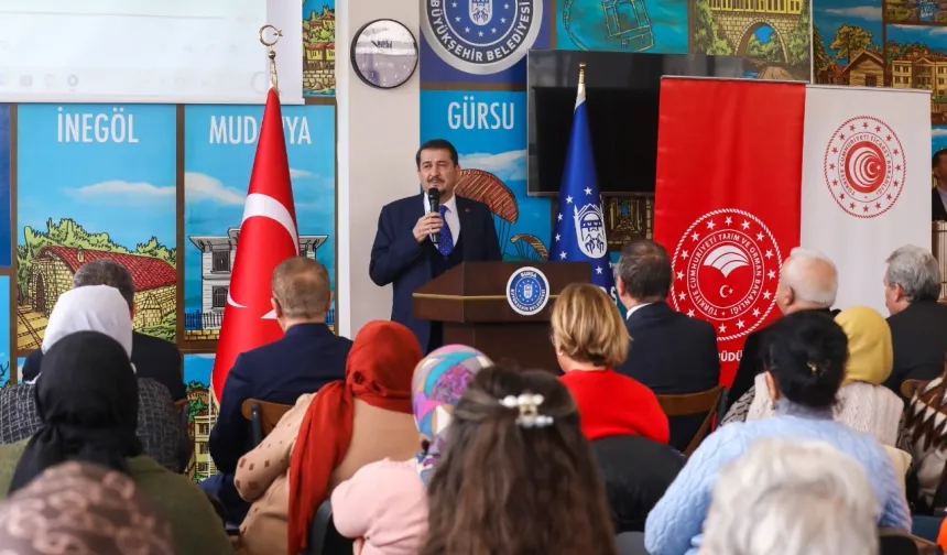 Bursa Büyükşehir'den üreticiye güçlü destek