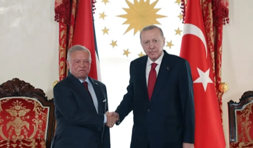 Cumhurbaşkanı Erdoğan, Ürdün Kralı II. Abdullah'ı ağırladı