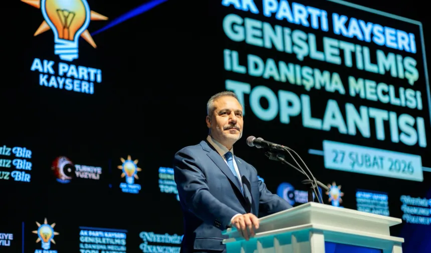 Hakan Fidan'dan dış politika mesajı