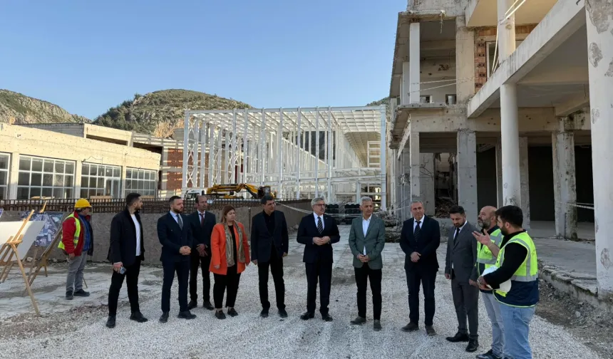 Hatay, depremde yıkılan Arkeoloji Müzesi'ne kavuşuyor