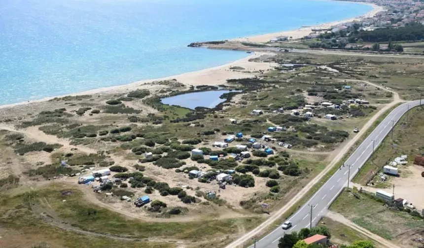 Saros'un incisi Mecidiye sahili yıkım tehdidi altında... Vatandaş hukuk mücadelesi başlattı