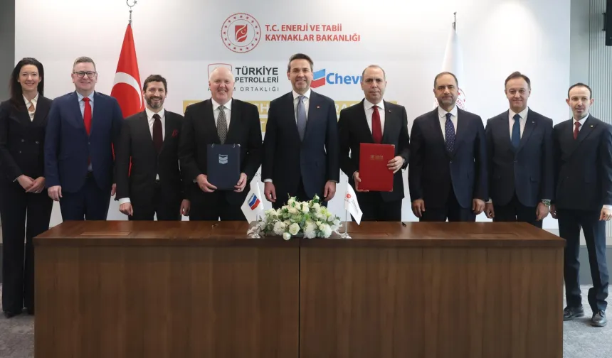 TPAO ve Chevron'dan stratejik mutabakat
