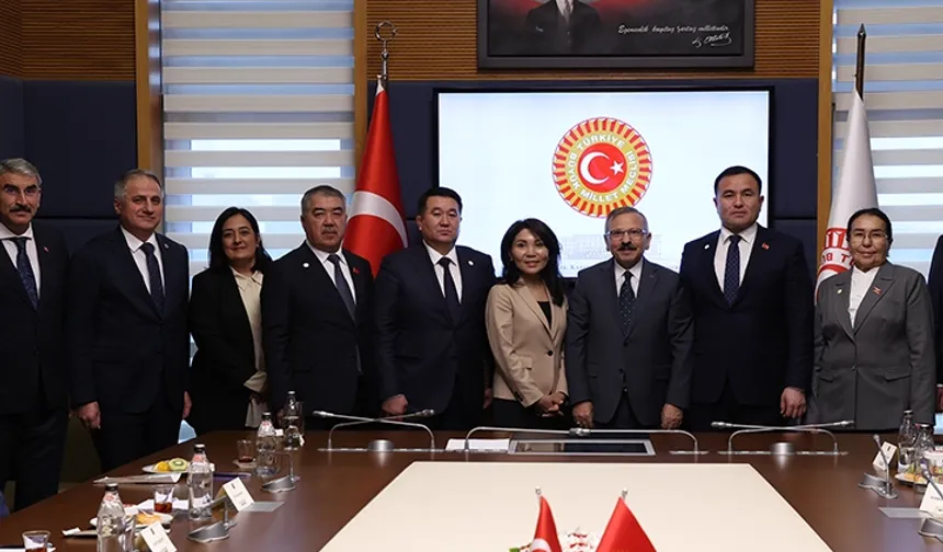 Türkiye ile Kırgızistan dostluk grupları TBMM'de görüştü