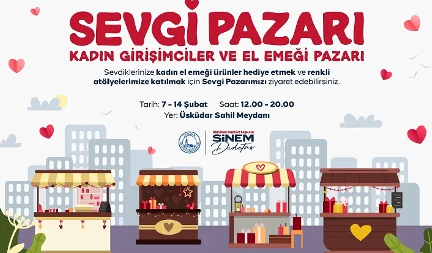 Üsküdar'a Sevgi Pazarı kuruluyor