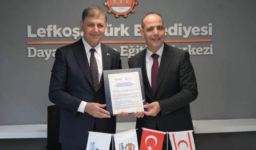 Başkan Tugay'dan KKTC'de iş birliği atağı... İzmir'den Lefkoşa'ya spor parkı desteği