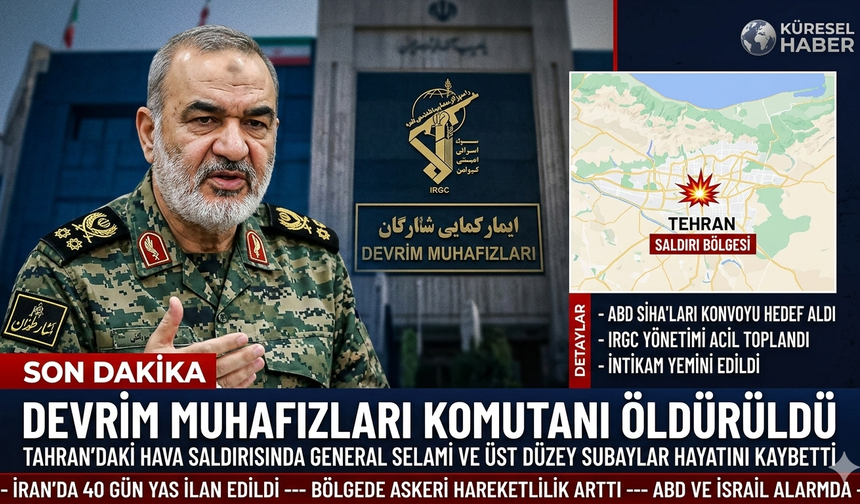 Devrim Muhafızları Ordusu Komutanı Hüseyin Selami Öldürüldü!