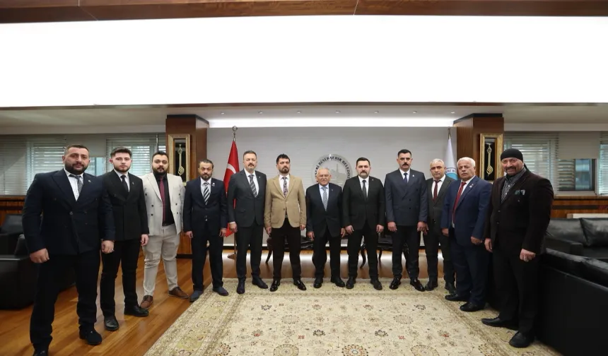 Kayseri Büyükşehir Alperen Ocakları'nı ağırladı