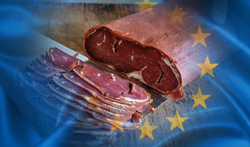 Kayseri pastırması AB'ye girdi