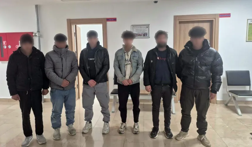 Artvin'de 6 düzensiz göçmen yakalandı!