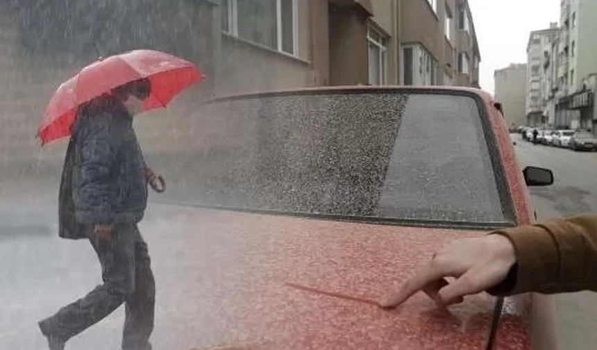 Türkiye'de kuvvetli yağış, rüzgar ve toz taşınımı uyarısı