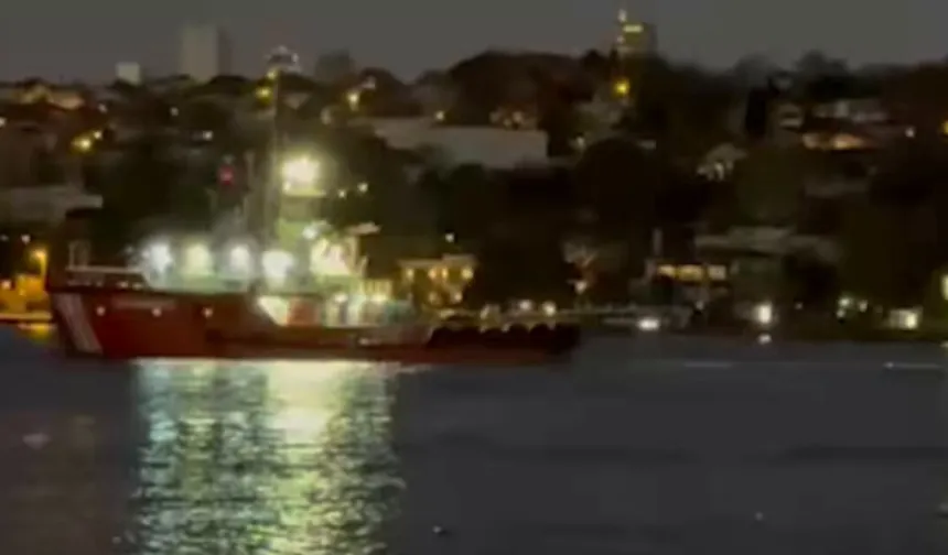 Yeniköy açıklarında karaya oturan 'KAPPA' kurtarıldı