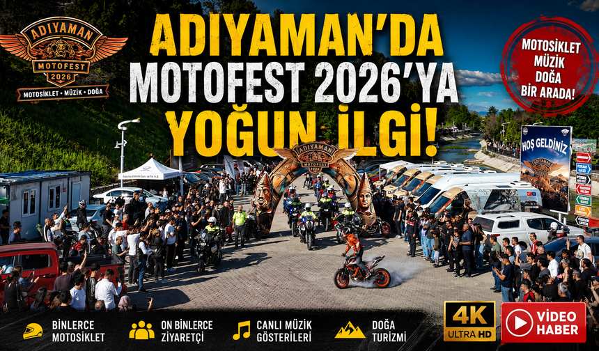 Adıyaman'da MOTOFEST 2026'ya yoğun ilgi İzle