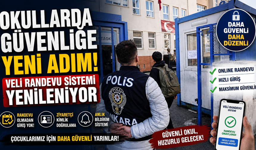 Okullarda Veli Randevu Sistemi Tamamen Değişiyor