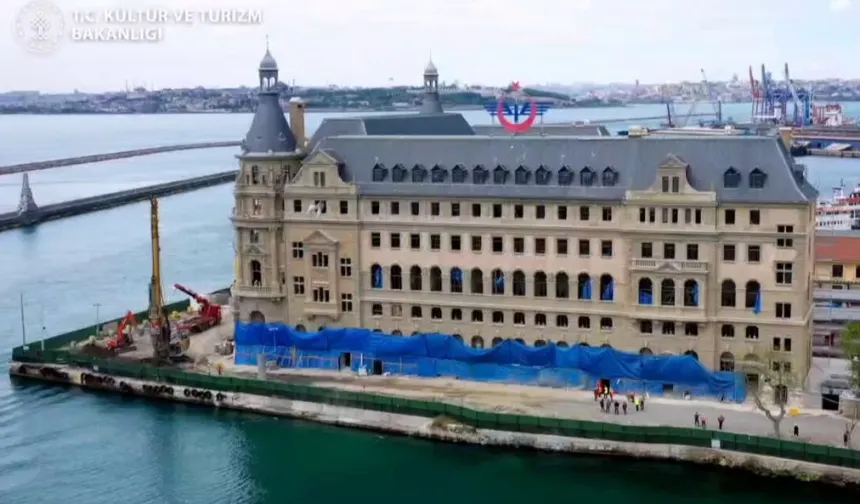 Haydarpaşa tarihi kimliğiyle yeniden İstanbul'a kazandırılıyor