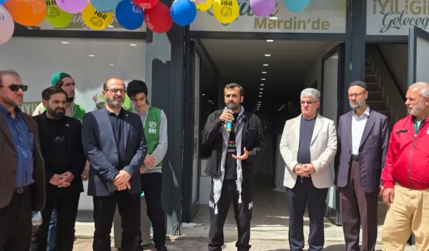 Mardin İHH'nin yeni yerine dualı açılış!
