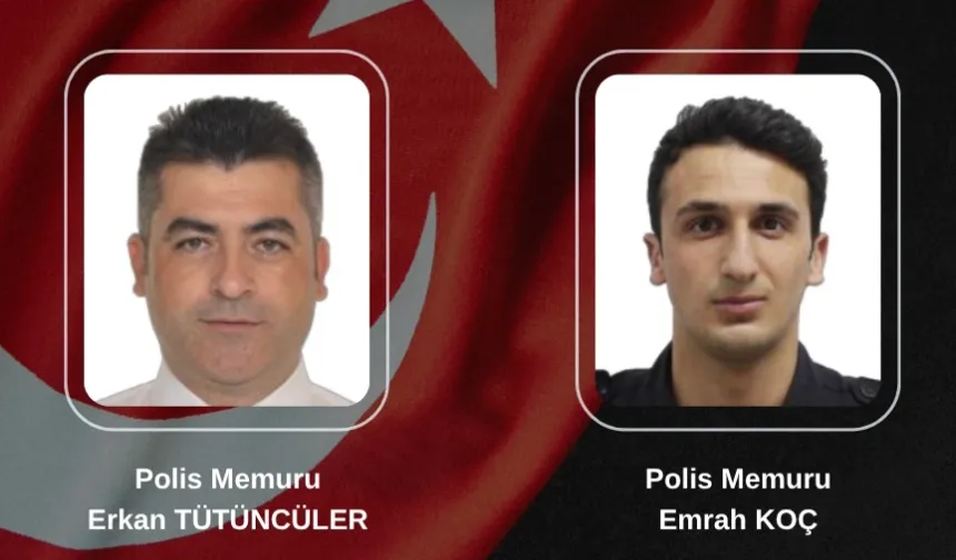 Silahlı kavgaya müdahale eden 2 polis şehit oldu