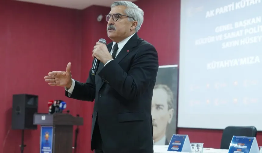 AK Partili Yayman Kütahya'da konuştu... Terörsüz Türkiye, devlet ve millet projesidir