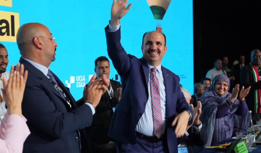 Cumhurbaşkanı Erdoğan'dan UCLG Başkanı Seçilen Uğur İbrahim Altay'a Tebrik
