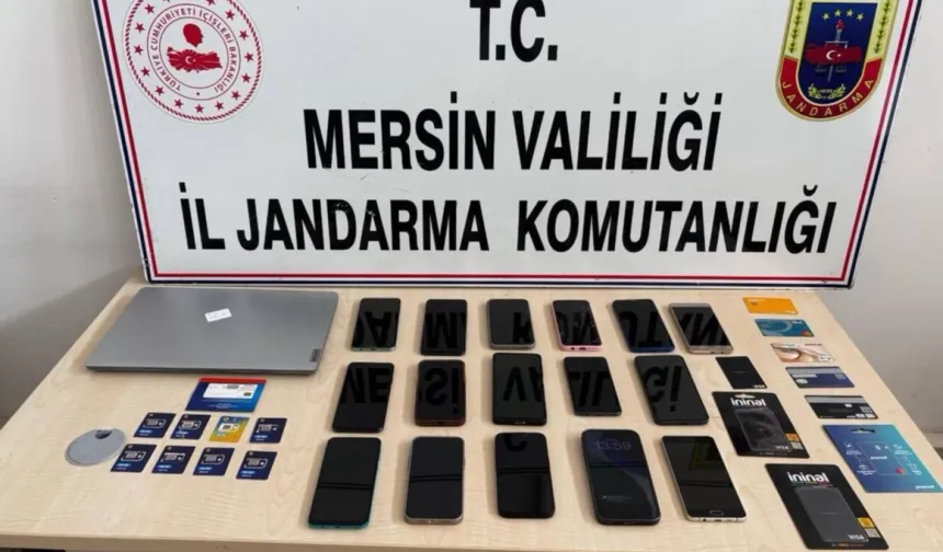 Mersin'de sosyal medya dolandırıcılığına 18 tutuklama