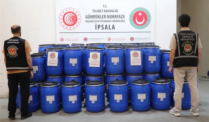 İpsala Gümrük Kapısı'nda 3 Milyar TL Değerinde Dev Uyuşturucu Operasyonu