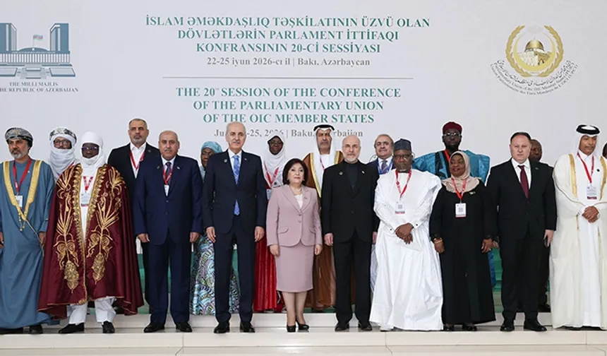 TBMM Başkanı Numan Kurtulmuş Bakü'de İSİPAB 20. Konferansı'na Katıldı