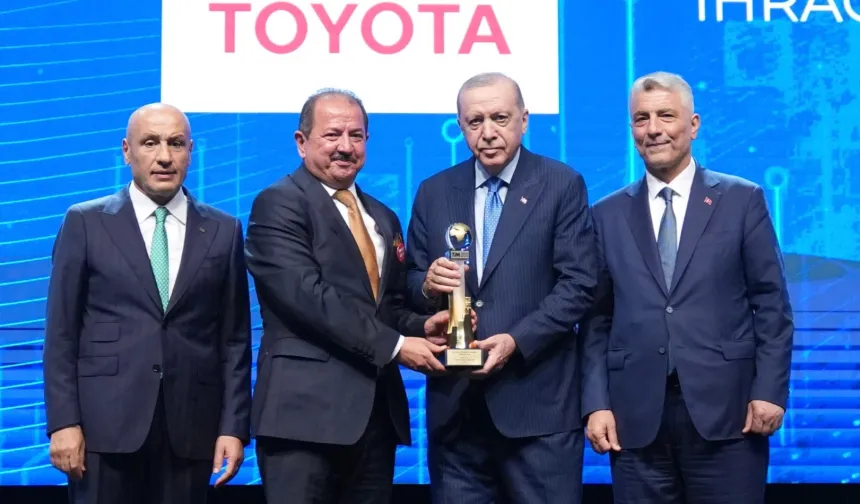 Toyota Türkiye 3.9 Milyar Dolarlık İhracatla Türkiye'nin İkinci Büyük İhracatçısı Oldu