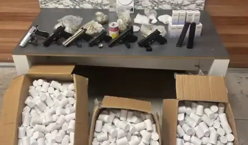 Zeytinburnu'nda narkotik operasyonu