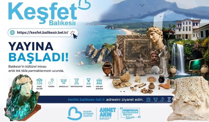 Keşfet Balıkesir Dijital Platformu Yayına Girdi