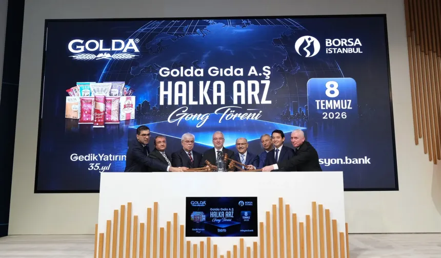 Golda Gıda Borsa İstanbul'da İşlem Görmeye Başladı