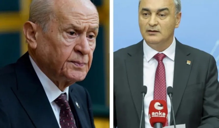CHP'den Bahçeli'ye İYİ Parti ve Hazine Yardımı Tepkisi